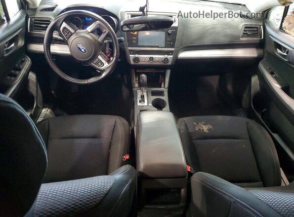 4S4BSBFC5G3237846 2016 SUBARU OUTBACK Белый Вид панели приборов