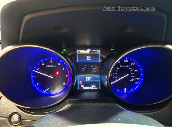 4S4BSBFC5G3254470 2016 SUBARU OUTBACK Blue ხელსაწყოთა პანელის ხედი