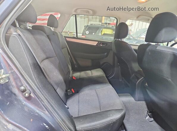 4S4BSBFC5G3254470 2016 SUBARU OUTBACK Blue უკანა სალონის ხედი