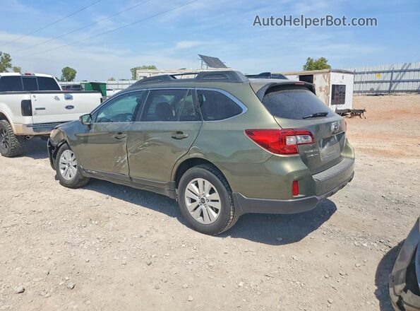 4S4BSBFCXG3316459 2016 SUBARU OUTBACK Green უკანა მარცხენა