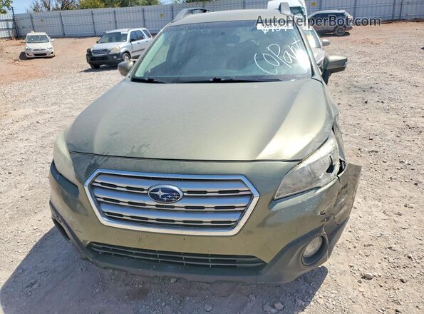 4S4BSBFCXG3316459 2016 SUBARU OUTBACK Green წინა ხედი