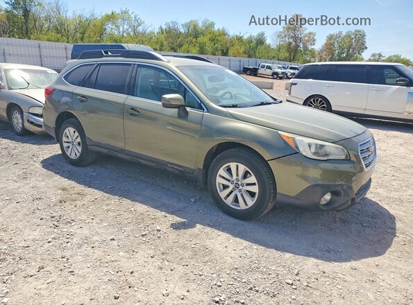 4S4BSBFCXG3316459 2016 SUBARU OUTBACK Green წინა მარჯვენა