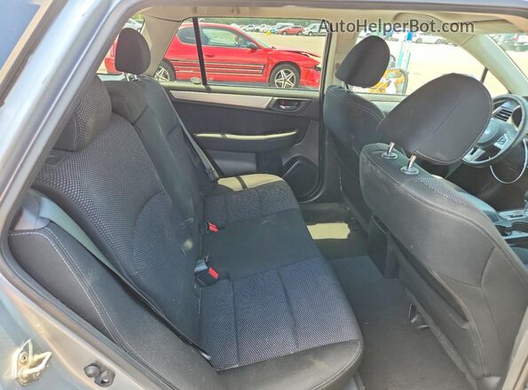 4S4BSBHC0G3246578 2016 SUBARU OUTBACK Silver Rear interior view