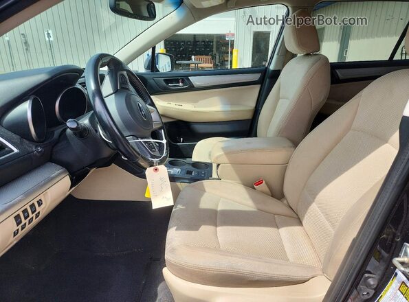 4S4BSBHC1G3260957 2016 SUBARU OUTBACK Black Widok wnętrza z przodu