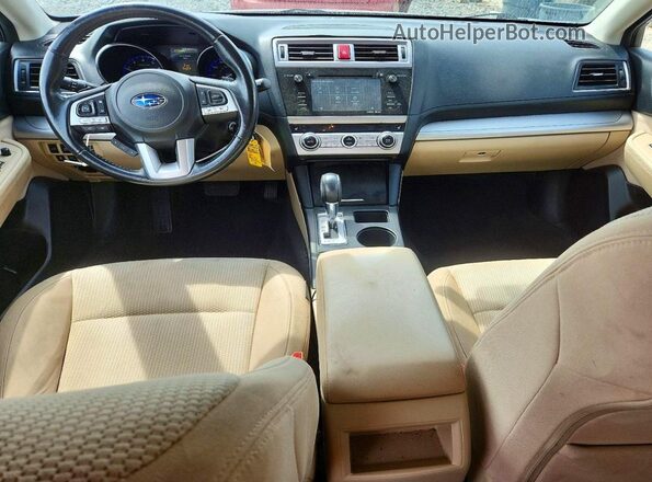 4S4BSBHC1G3260957 2016 SUBARU OUTBACK Black Widok deski rozdzielczej