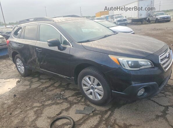 4S4BSBHC2G3343474 2016 SUBARU OUTBACK Черный Передняя правая четверть