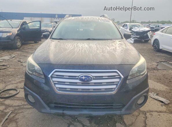 4S4BSBHC2G3343474 2016 SUBARU OUTBACK Черный Вид спереди