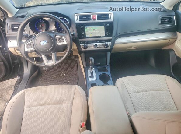 4S4BSBHC2G3343474 2016 SUBARU OUTBACK Черный Вид панели приборов