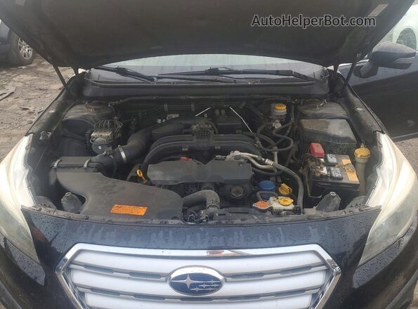 4S4BSBHC2G3343474 2016 SUBARU OUTBACK Черный Вид подкапотного пространства