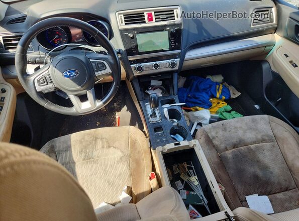 4S4BSBHC4G3212725 2016 SUBARU OUTBACK Gold Вид панелі приладів