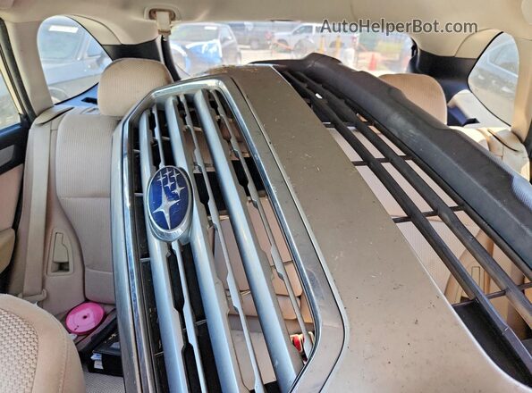 4S4BSBHC4G3212725 2016 SUBARU OUTBACK Gold Вид задніх сидінь
