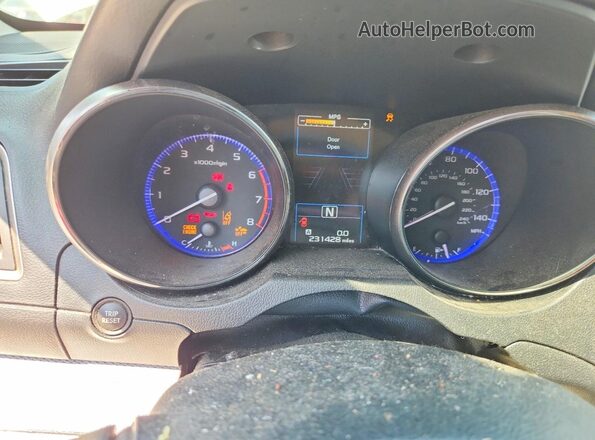 4S4BSBHC4G3212725 2016 SUBARU OUTBACK Gold Вид щитка приладів
