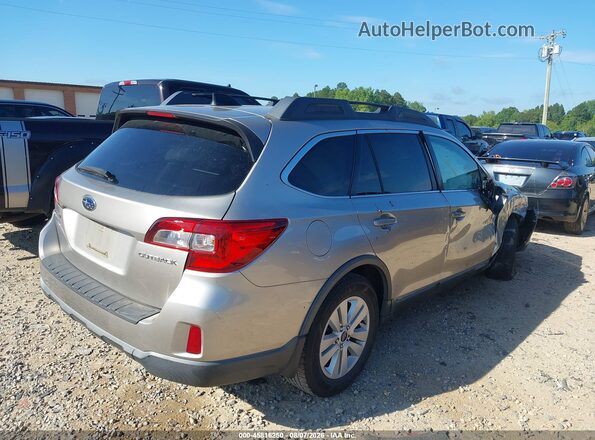 4S4BSBHC4G3319497 2016 SUBARU OUTBACK Бежевый Задняя правая четверть