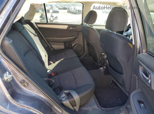 4S4BSBHC8G3206183 2016 SUBARU OUTBACK Gray Вид задніх сидінь