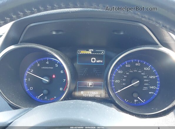 4S4BSBHC8G3233593 2016 SUBARU OUTBACK Gray Widok tylnych siedzeń
