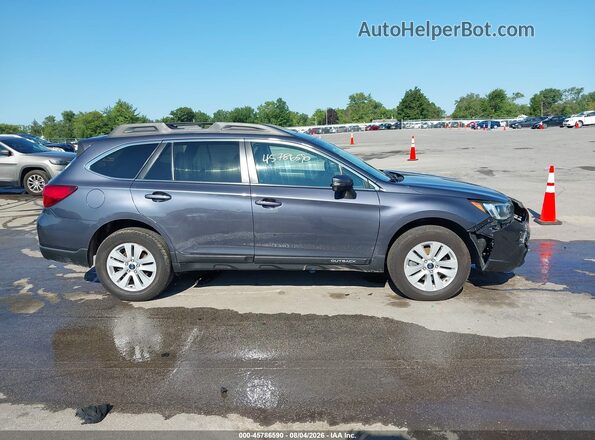 4S4BSBHC8G3233593 2016 SUBARU OUTBACK Gray Widok wnętrza z tyłu