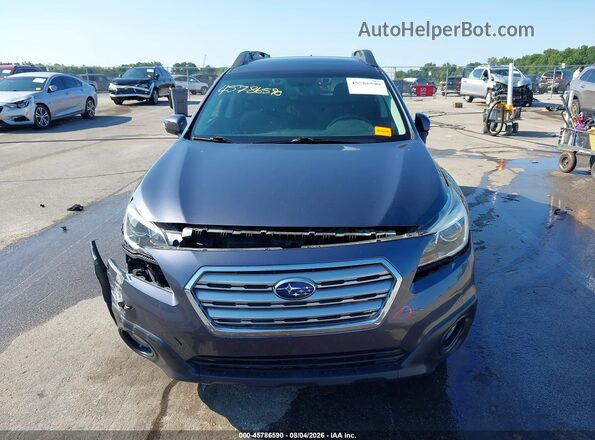 4S4BSBHC8G3233593 2016 SUBARU OUTBACK Gray Widok zestawu wskaźników