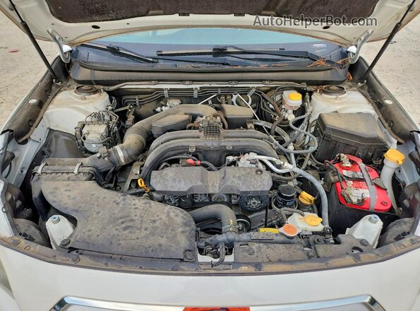 4S4BSBHC9G3308494 2016 SUBARU OUTBACK White ძრავის განყოფილების ხედი