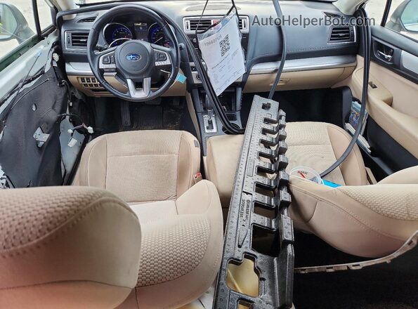 4S4BSBHC9G3308494 2016 SUBARU OUTBACK White წინა პანელის ხედი