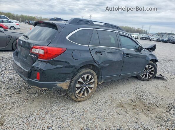 4S4BSBJC7G3228217 2016 SUBARU OUTBACK Black Trasero derecho