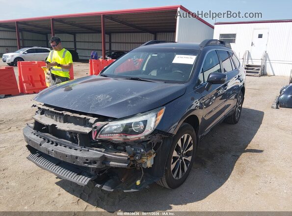 4S4BSBJC9G3287513 2016 SUBARU OUTBACK Blue Առջևի ձախ երեք քառորդ տեսարան