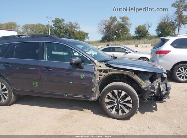 4S4BSBJC9G3287513 2016 SUBARU OUTBACK Blue Դիմացի տեսք