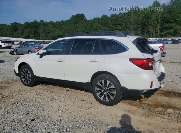 4S4BSBLC1G3327189 2016 SUBARU OUTBACK White Задня ліва чверть