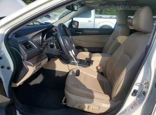 4S4BSBLC1G3327189 2016 SUBARU OUTBACK White Вид салону спереду