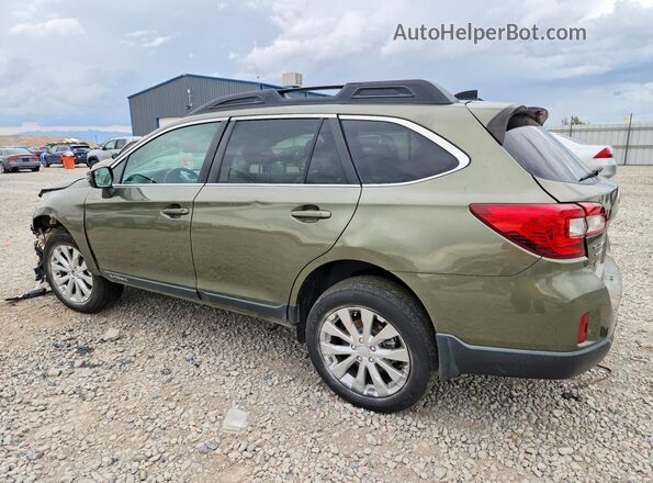 4S4BSBLC6G3224141 2016 SUBARU OUTBACK Зеленый Задняя левая четверть