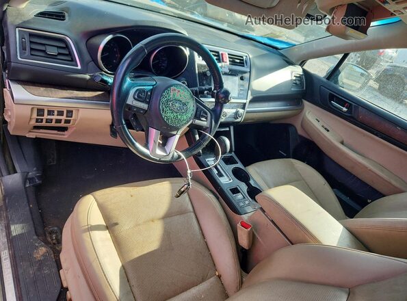 4S4BSBLC6G3224141 2016 SUBARU OUTBACK Зеленый Вид панели приборов