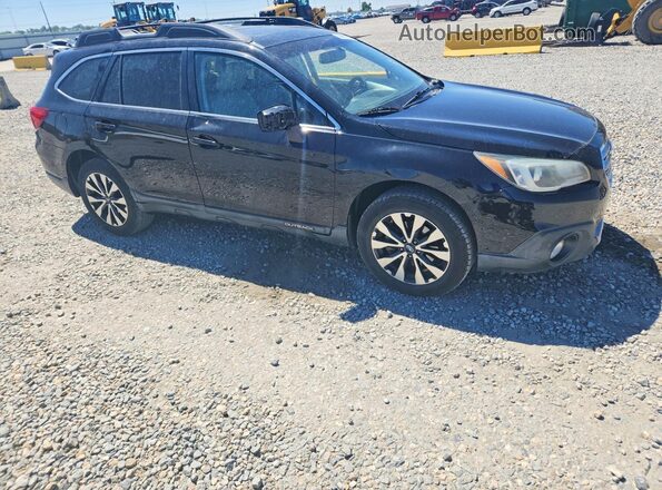 4S4BSBLC9G3267856 2016 SUBARU OUTBACK Black წინა მარჯვენა