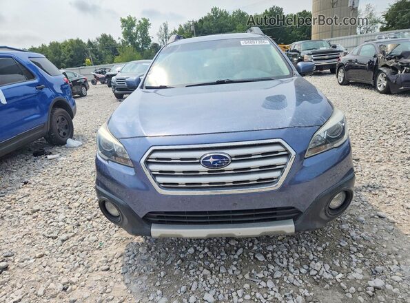 4S4BSBLC9G3289663 2016 SUBARU OUTBACK Blue Front view