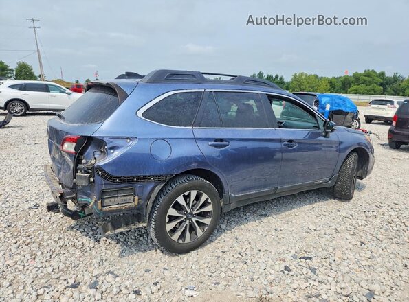 4S4BSBLC9G3289663 2016 SUBARU OUTBACK Blue Rear right