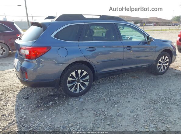 4S4BSBNC2G3305778 2016 SUBARU OUTBACK Blue Задня права чверть