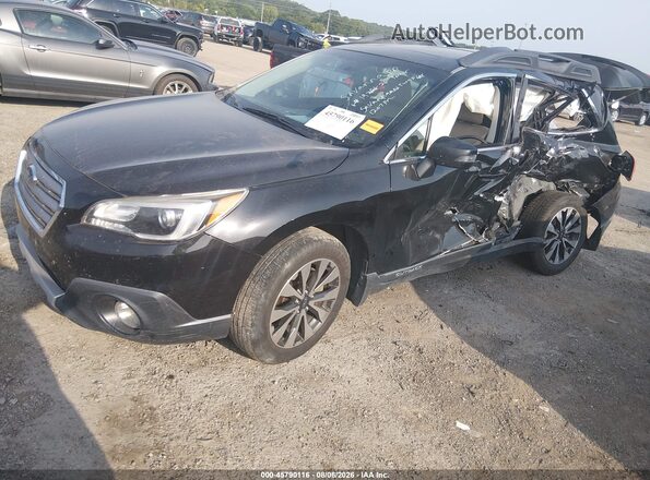 4S4BSBNC2G3324136 2016 SUBARU OUTBACK Black Передня ліва чверть
