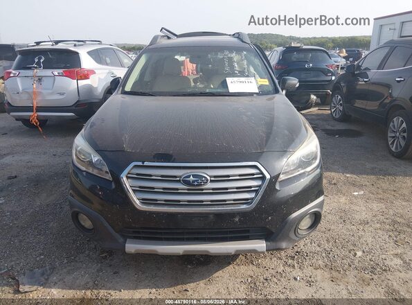 4S4BSBNC2G3324136 2016 SUBARU OUTBACK Black Вид щитка приладів