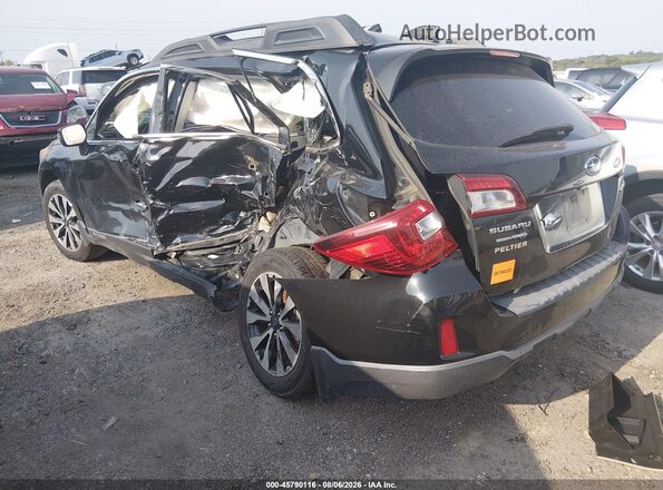 4S4BSBNC2G3324136 2016 SUBARU OUTBACK Black Задня ліва чверть