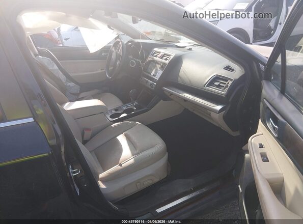 4S4BSBNC2G3324136 2016 SUBARU OUTBACK Black Вид салону спереду