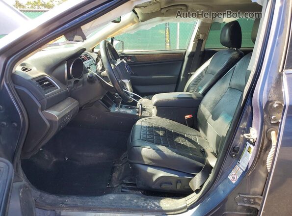 4S4BSBNC5G3323384 2016 SUBARU OUTBACK Синий Вид салона спереди