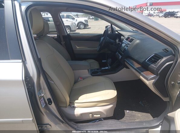 4S4BSBNC8G3283527 2016 SUBARU OUTBACK Gold წინა სალონის ხედი