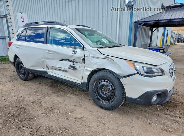 4S4BSCAC0G3231546 2016 SUBARU OUTBACK White Delantero derecho
