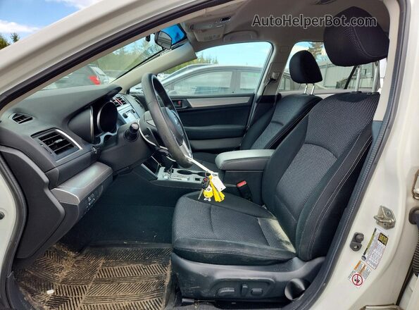 4S4BSCAC0G3231546 2016 SUBARU OUTBACK White Vista interior delantera