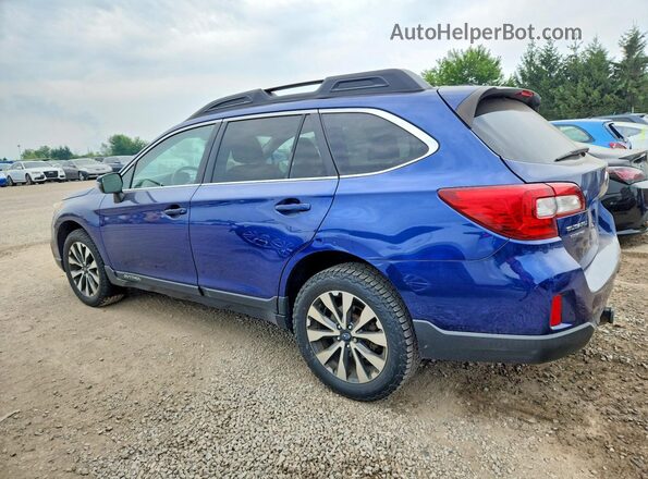 4S4BSCNC5G3270255 2016 SUBARU OUTBACK Blue Հետևի ձախ
