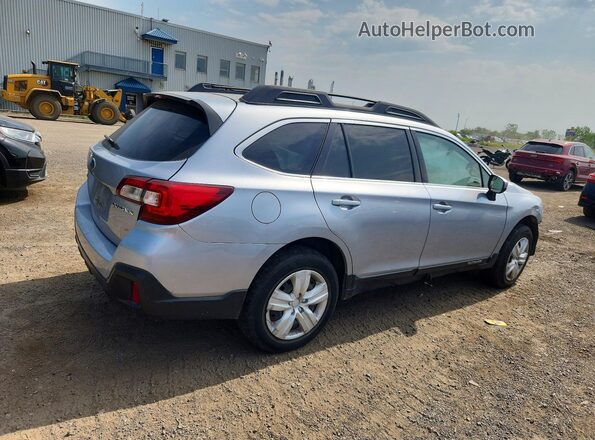 4S4BSDAC8J3372264 2018 SUBARU OUTBACK Silver Rear right