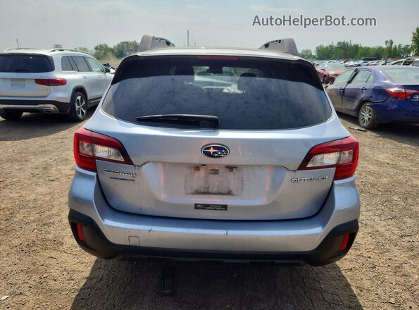 4S4BSDAC8J3372264 2018 SUBARU OUTBACK Silver Rear view