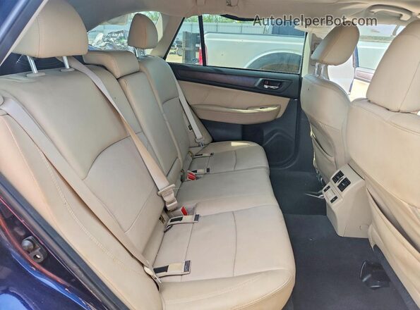 4S4BSDLC8J3287793 2018 SUBARU OUTBACK Blue Vista interior trasera