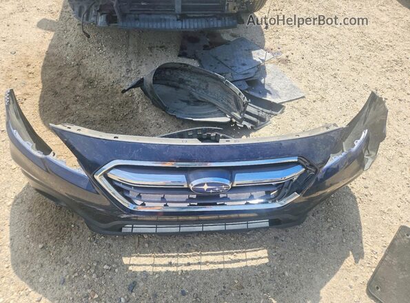 4S4BSDLC8J3287793 2018 SUBARU OUTBACK Blue Vista de la etiqueta del VIN