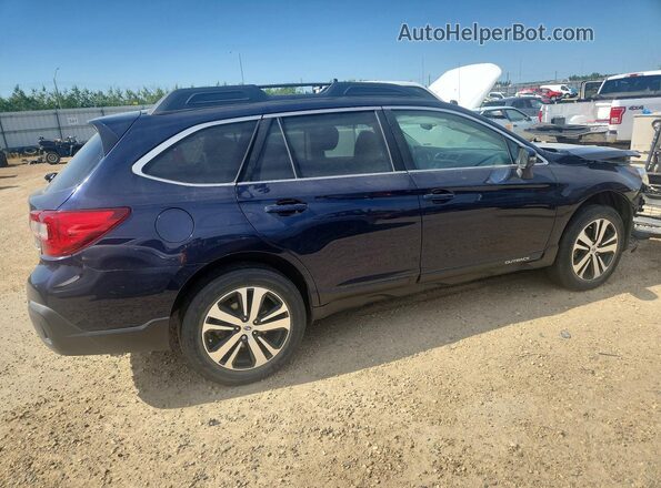 4S4BSDLC8J3287793 2018 SUBARU OUTBACK Blue Trasero derecho