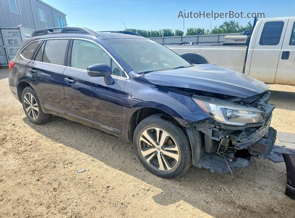 4S4BSDLC8J3287793 2018 SUBARU OUTBACK Blue Delantero derecho