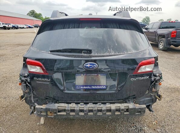 4S4BSDNC2K3203160 2019 SUBARU OUTBACK Black Rear view